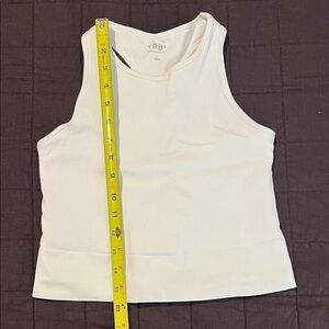 Abercrombie & Fitch YPB White Muscle Tee